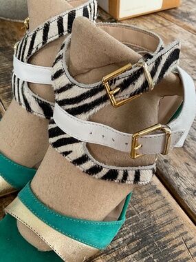 Seculo turquoise heels,6.